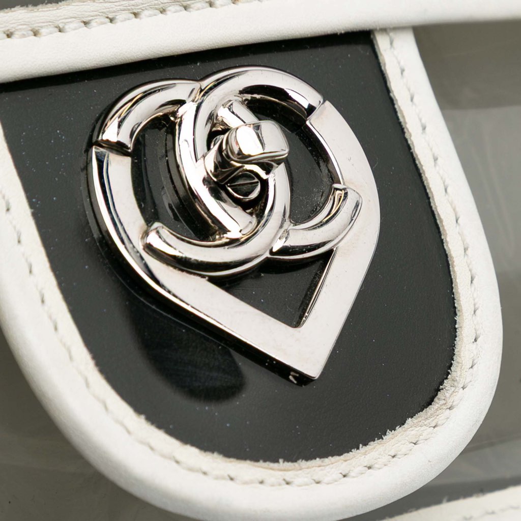 Chanel Large PVC and Lambskin Naked Flap - Image 10