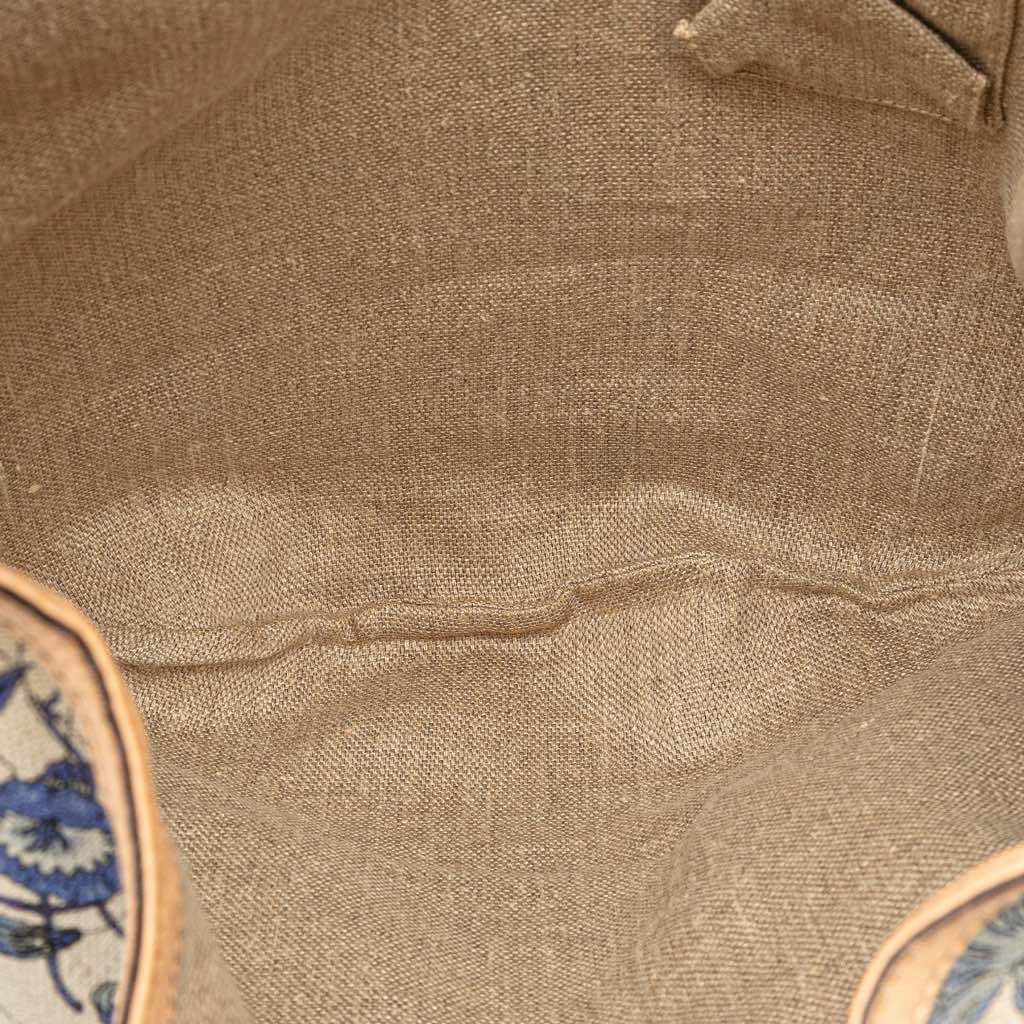 Gucci Canvas Flora Horsebit Wave Hobo - 4