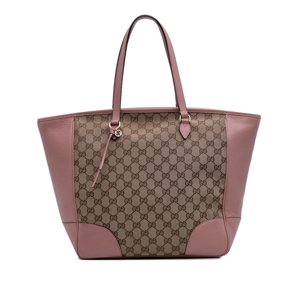 Gucci GG Canvas Bree Zippered Tote