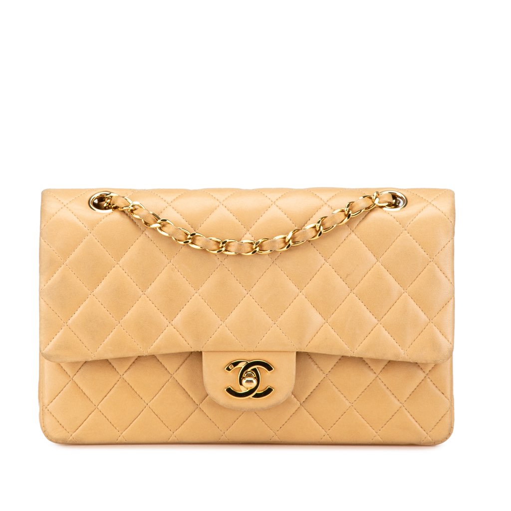 Chanel Medium Classic Lambskin Double Flap