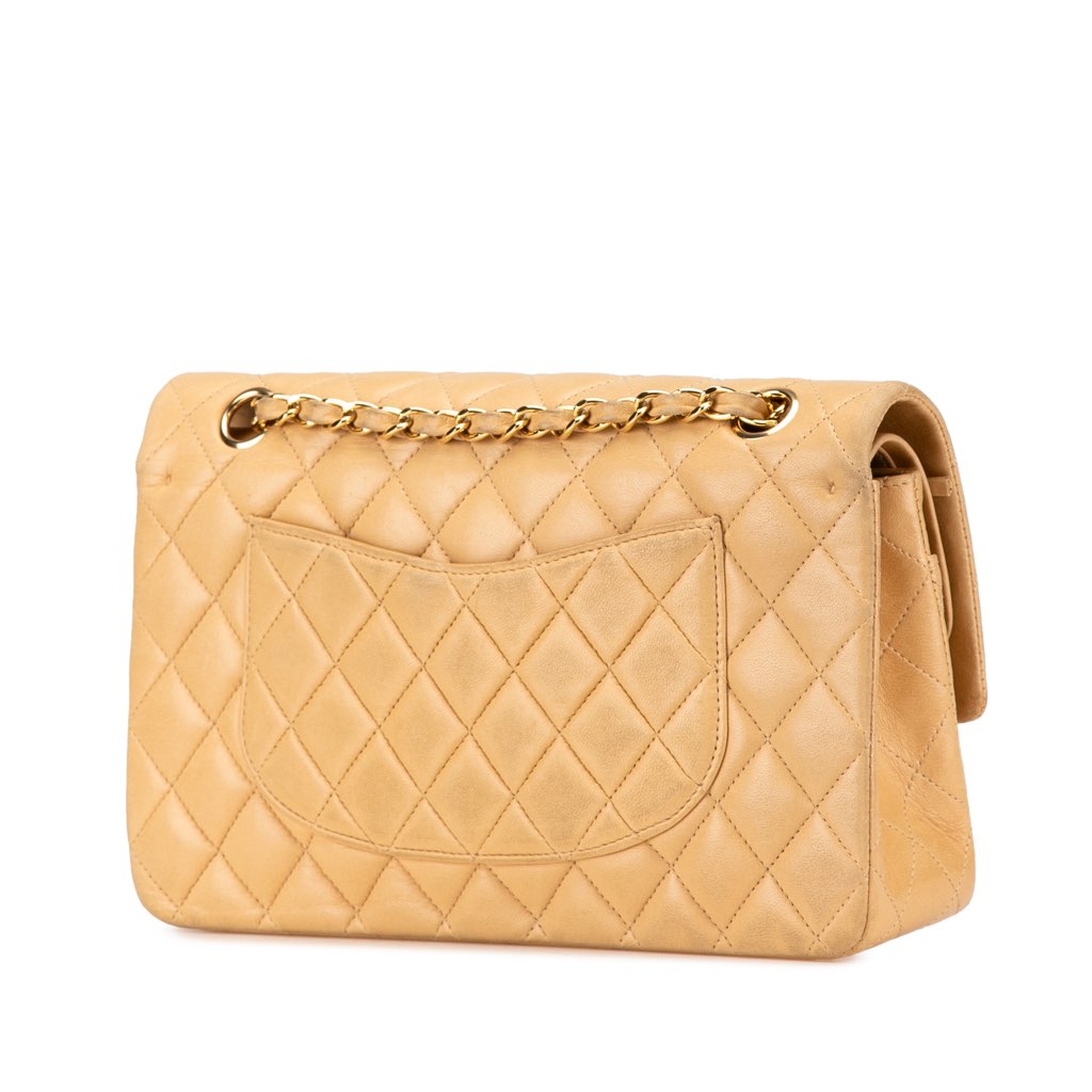 Chanel Medium Classic Lambskin Double Flap - 2