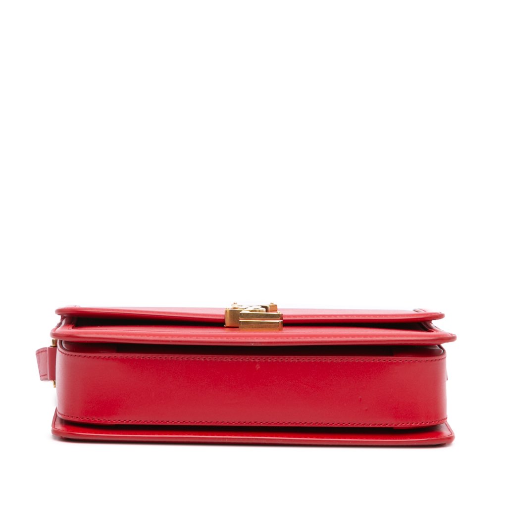 Saint Laurent Medium Calfskin Solferino Satchel In Box - 3