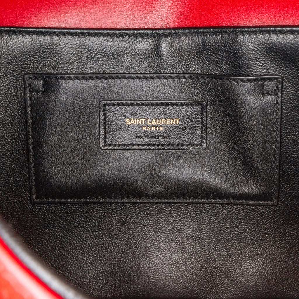 Saint Laurent Medium Calfskin Solferino Satchel In Box - 5