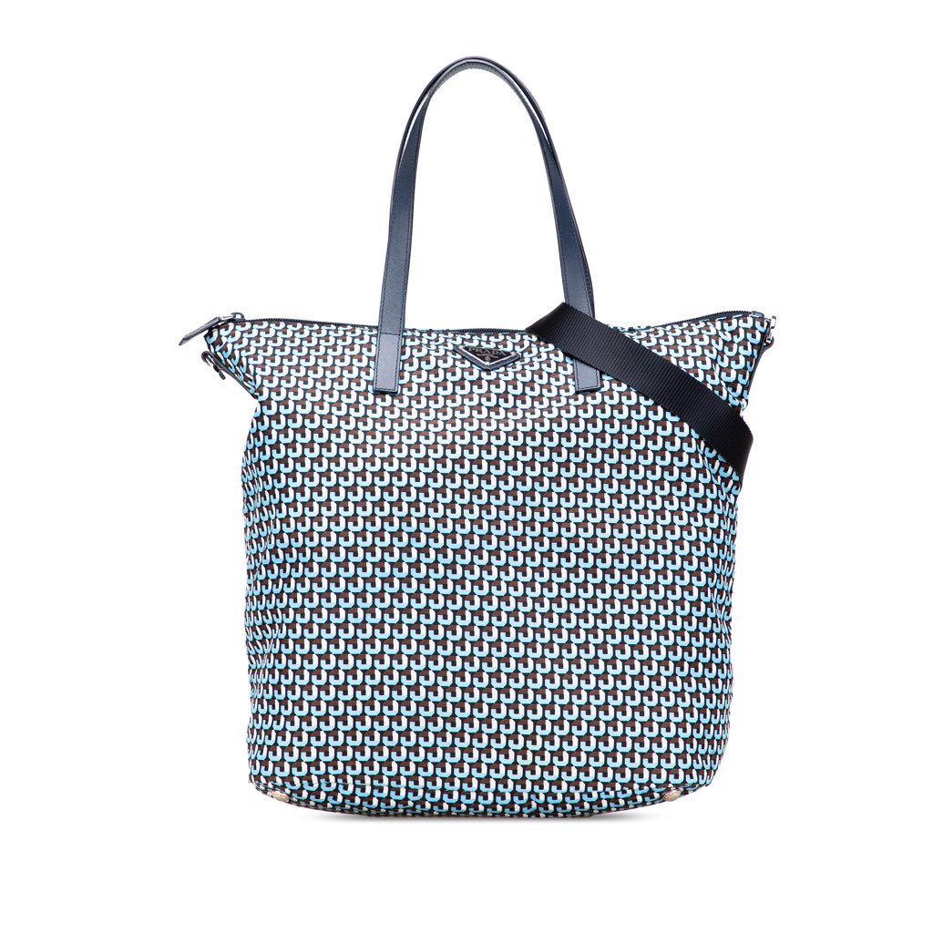 Prada Tessuto Stampato Satchel
