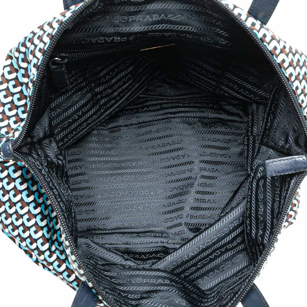 Prada Tessuto Stampato Satchel - 4
