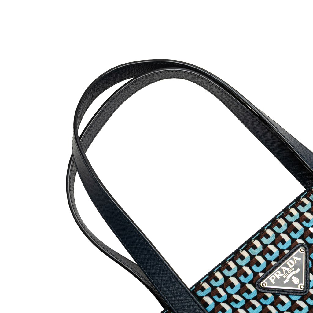 Prada Tessuto Stampato Satchel - Image 12