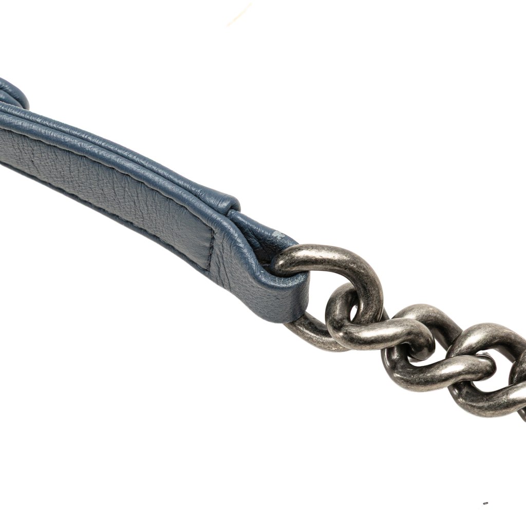 Chanel Small Leather and Fur Boy Flap - Image 13