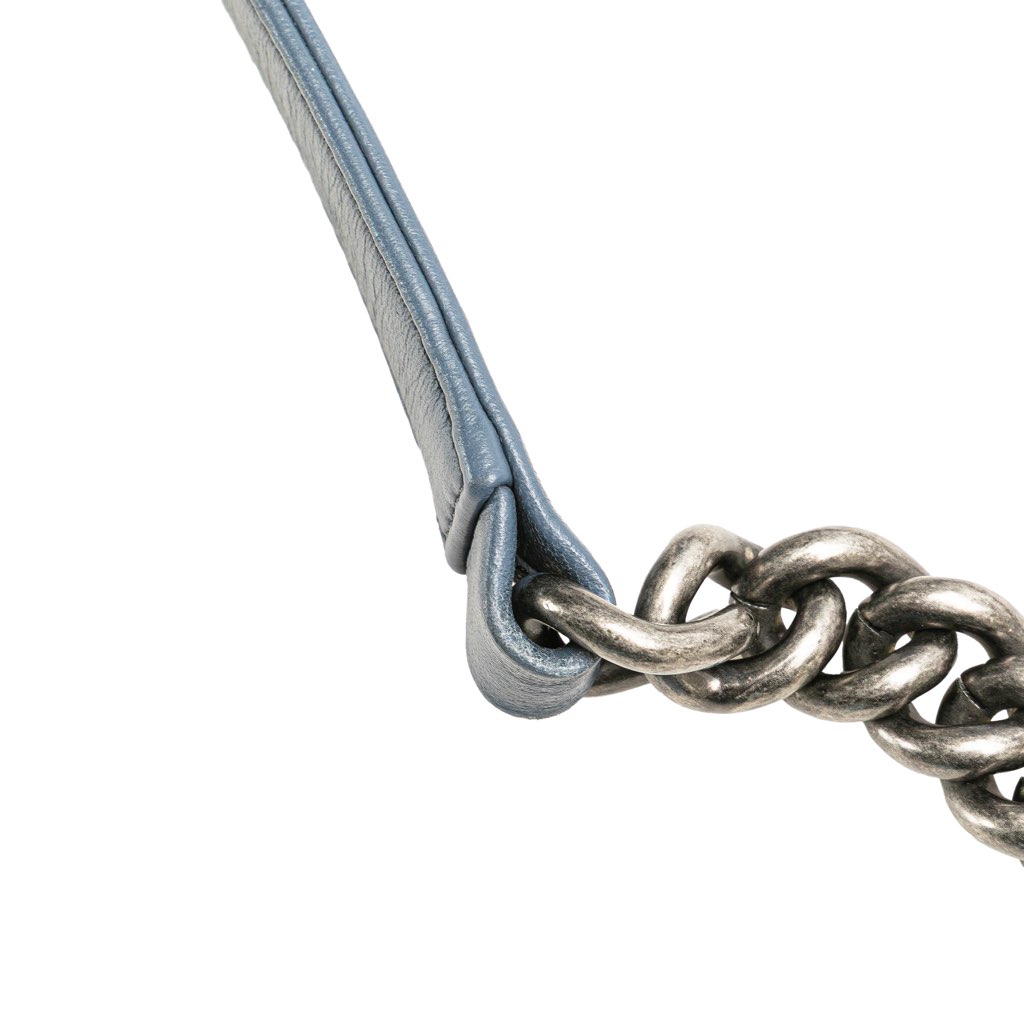 Chanel Small Leather and Fur Boy Flap - Image 12