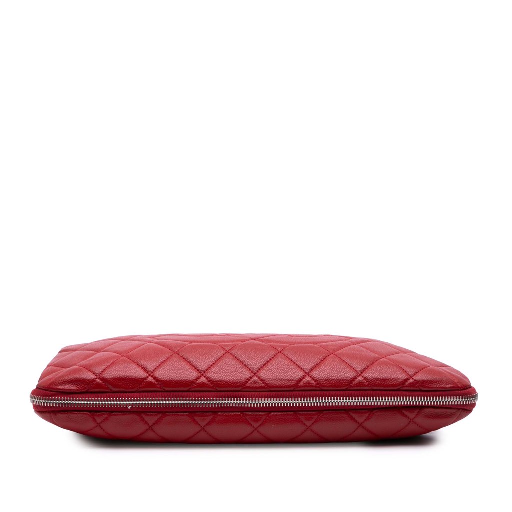 Chanel Quilted Caviar Expandable Zip Tote - 3