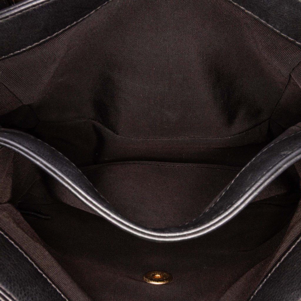 Chanel Quilted Calfskin Gold Top Handle Flap - 4