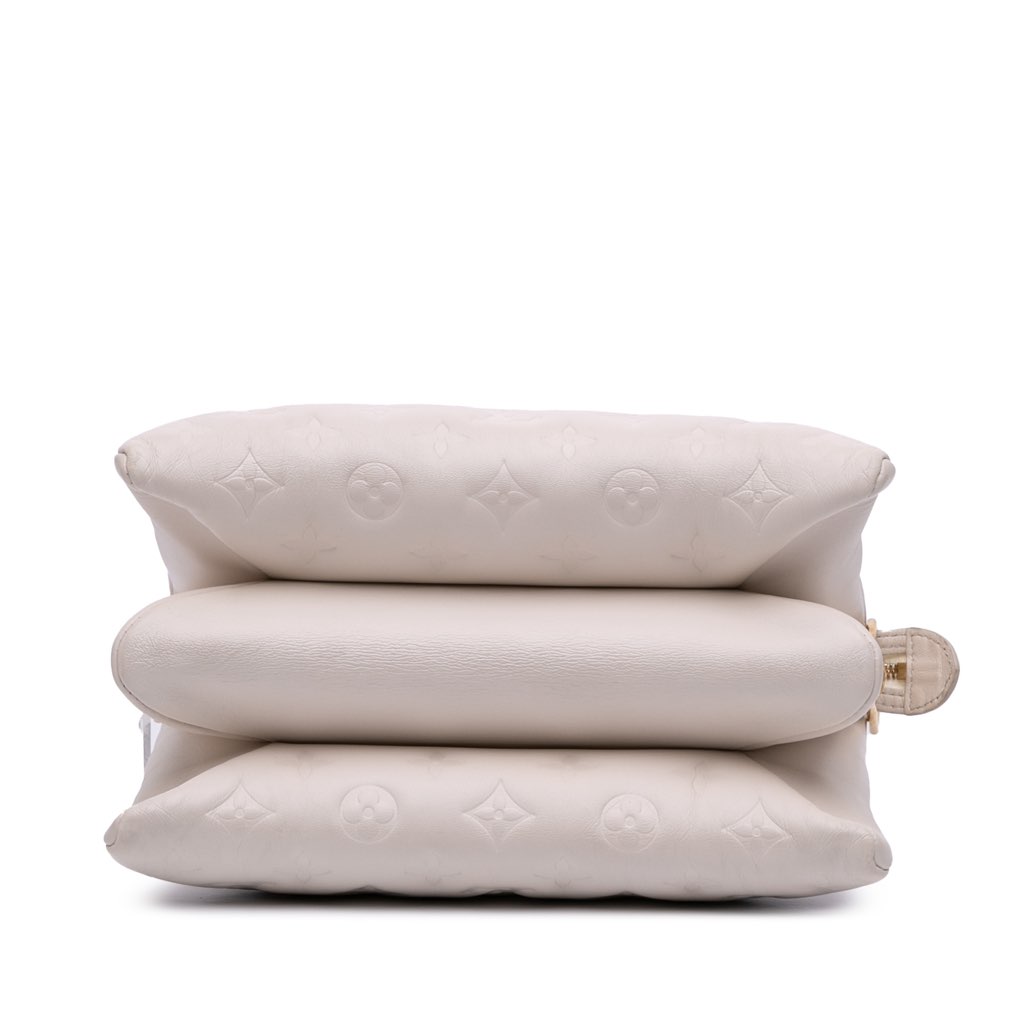 Louis Vuitton Monogram Embossed Puffy Lambskin Coussin PM - 3