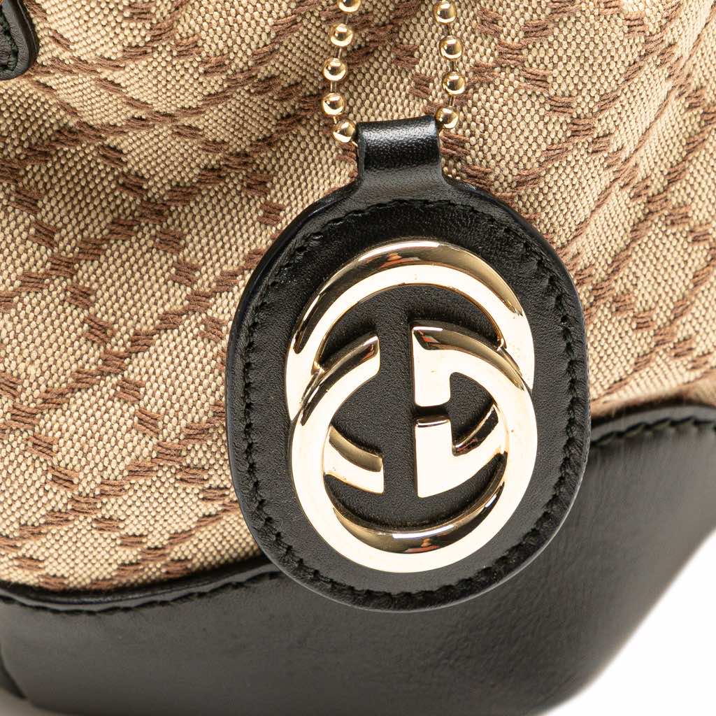 Gucci Diamante Canvas Sukey Satchel - Image 14