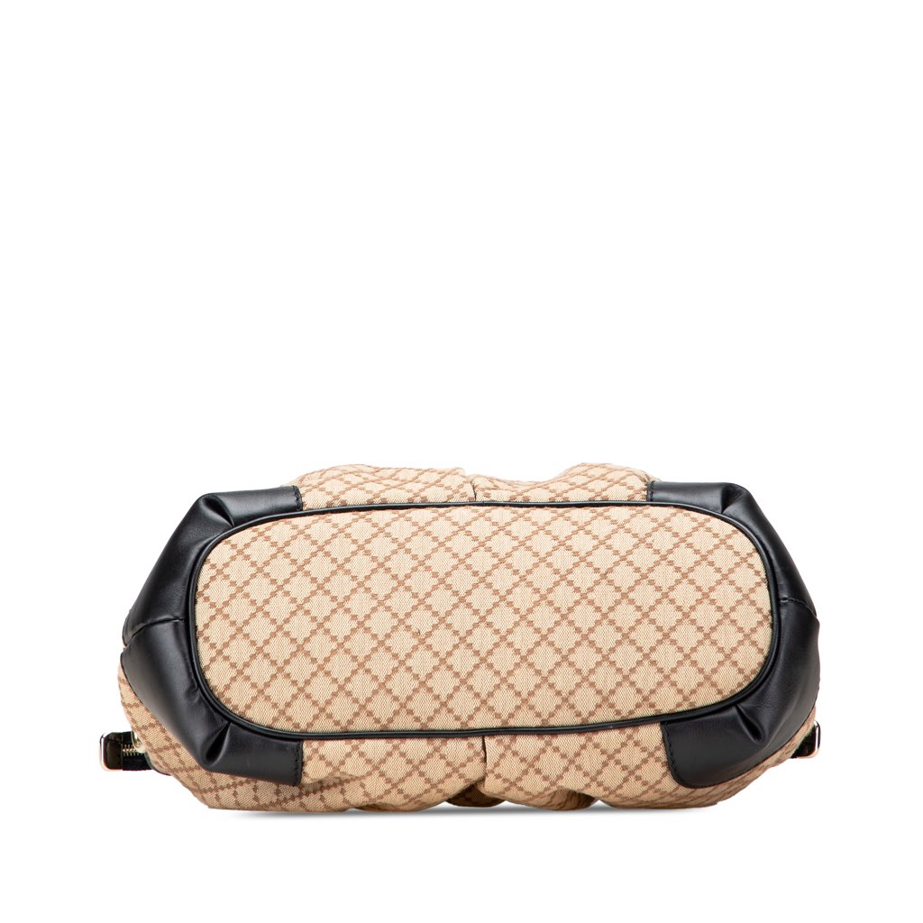 Gucci Diamante Canvas Sukey Satchel - Image 6
