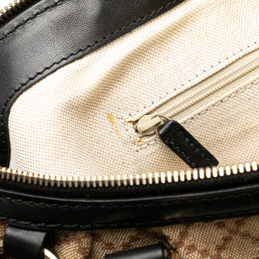 Gucci Diamante Canvas Sukey Satchel - Image 11