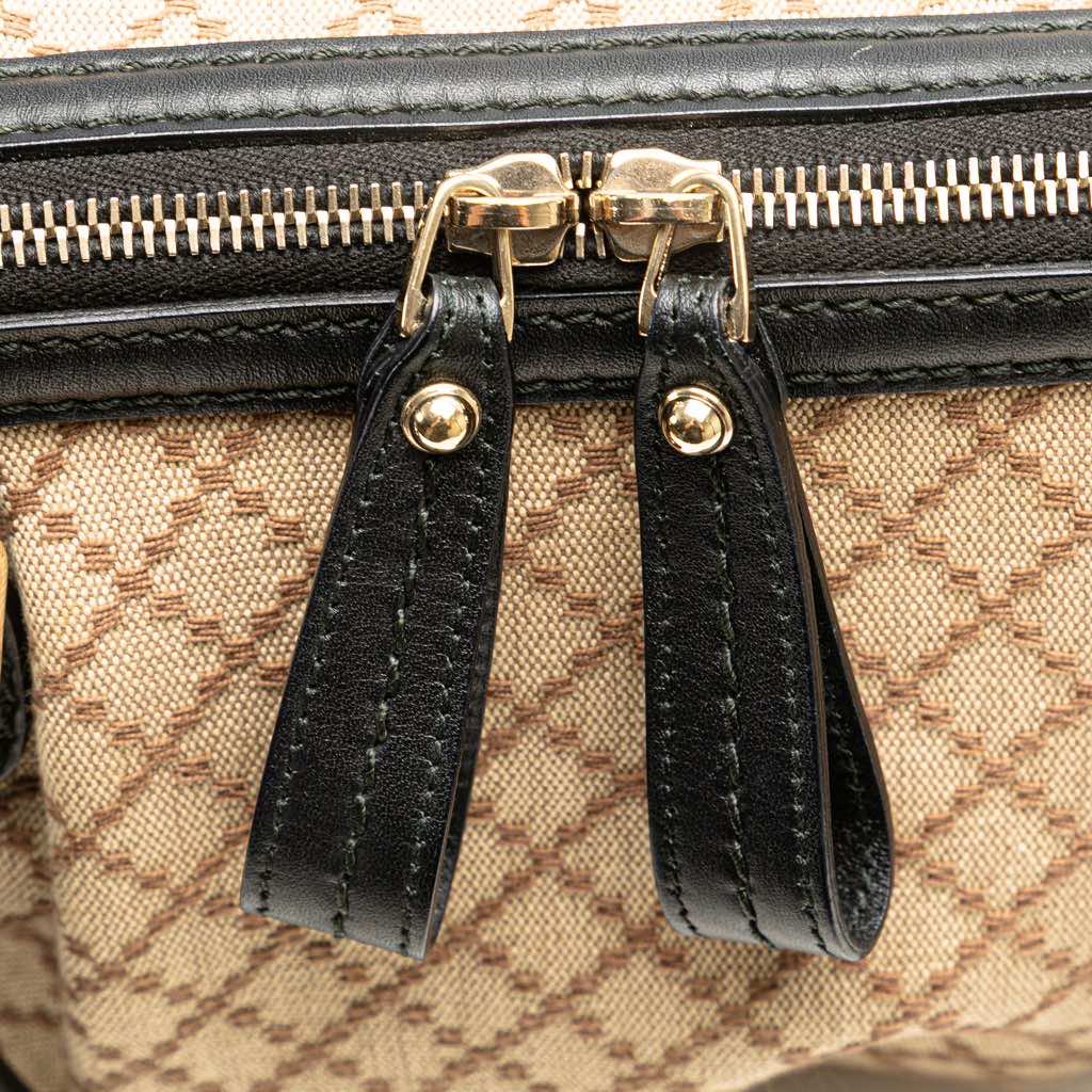 Gucci Diamante Canvas Sukey Satchel - Image 12
