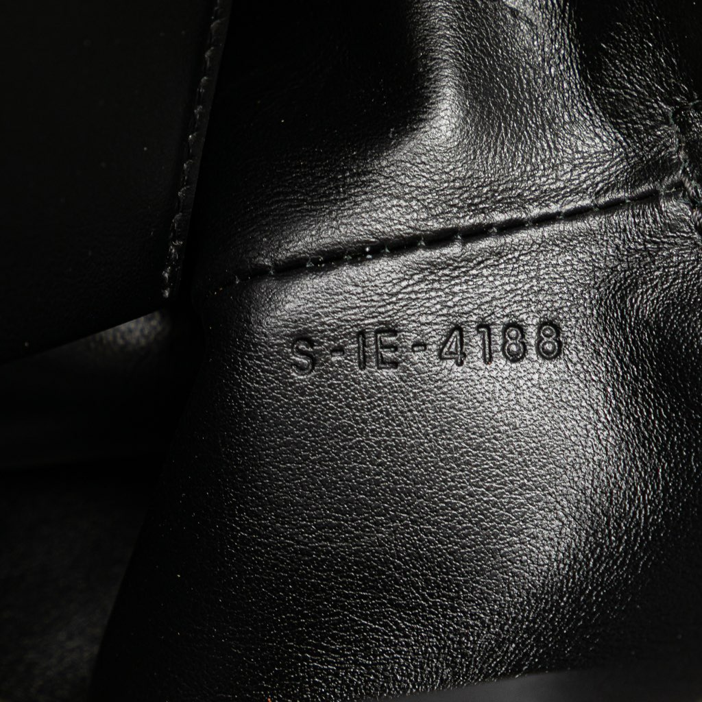 Celine Quilted Metallic Calfskin C Charm Pouch - Detail 2