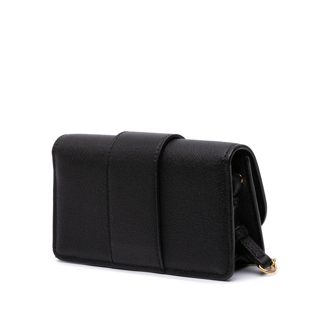 Burberry Mini Soft Grain Calfskin Buckle Crossbody - 2