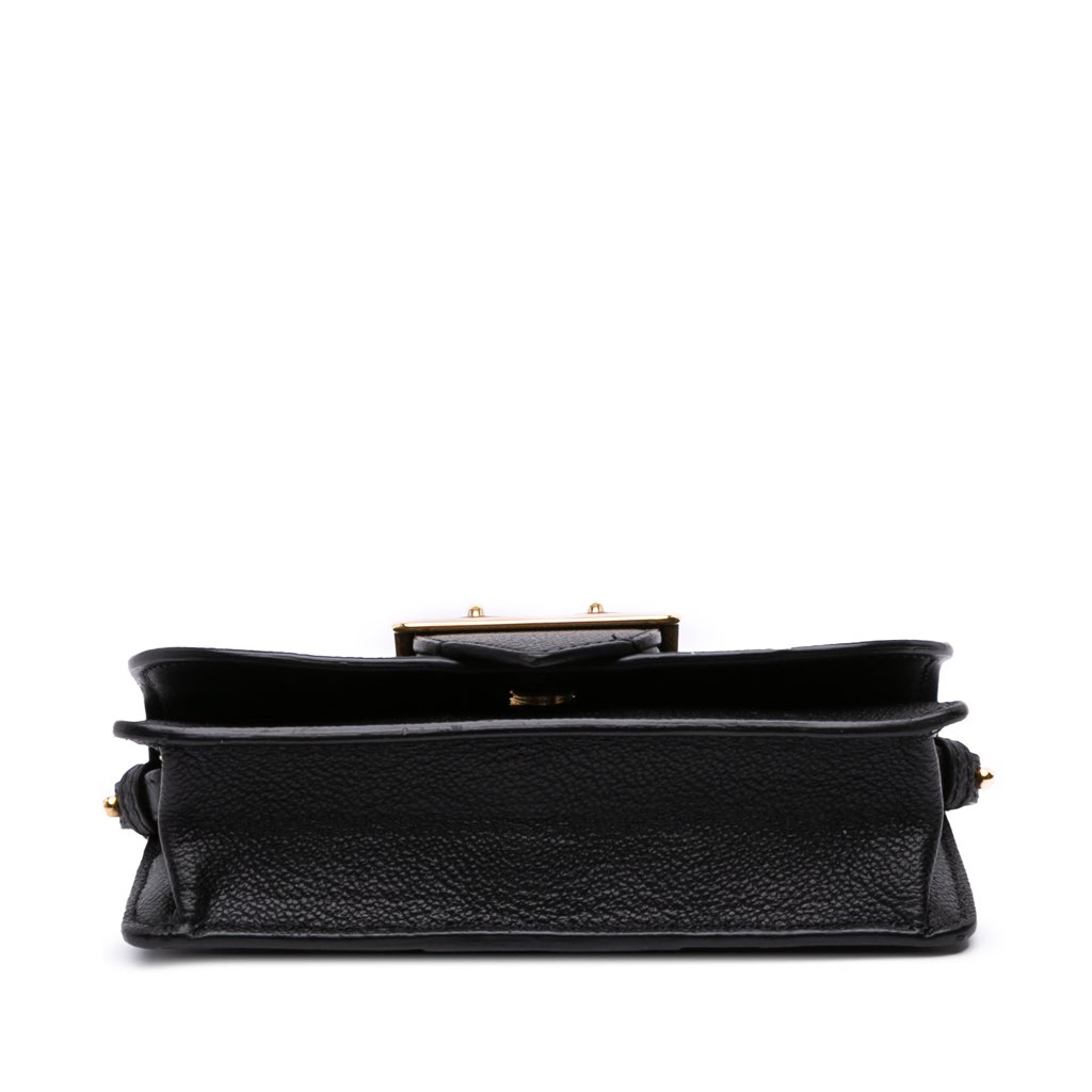 Burberry Mini Soft Grain Calfskin Buckle Crossbody - 3