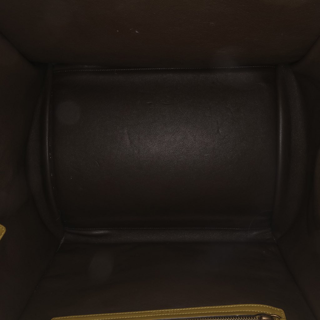 Celine Medium Leather Phantom Luggage Tote - 4