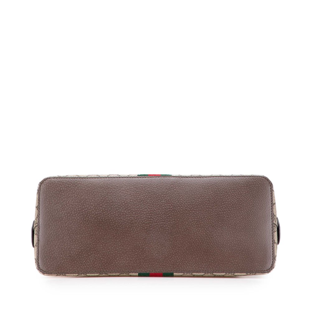 Gucci Medium GG Supreme Ophidia Web Satchel - Image 6