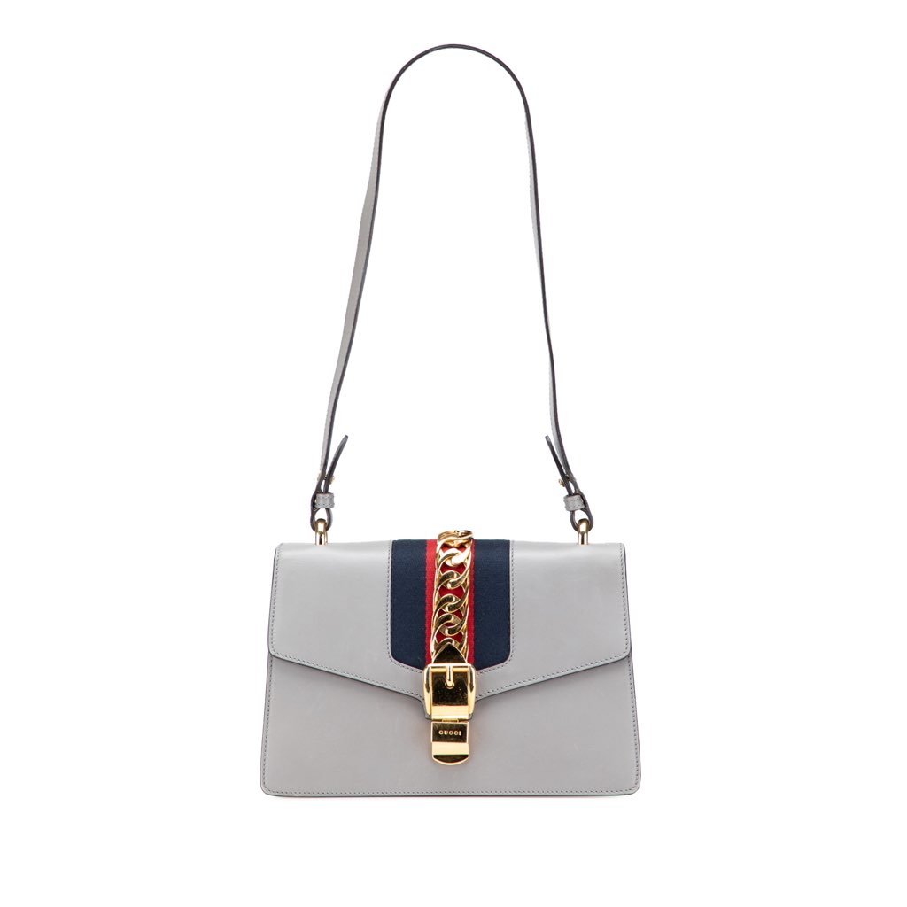 Gucci Small Leather Sylvie Satchel