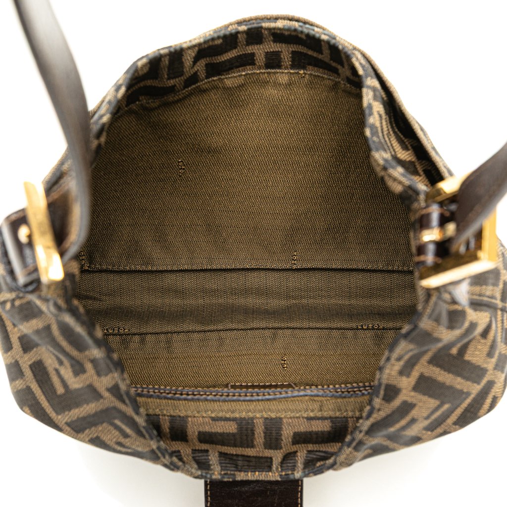 Fendi Zucca Canvas Shoulder Bag - 4