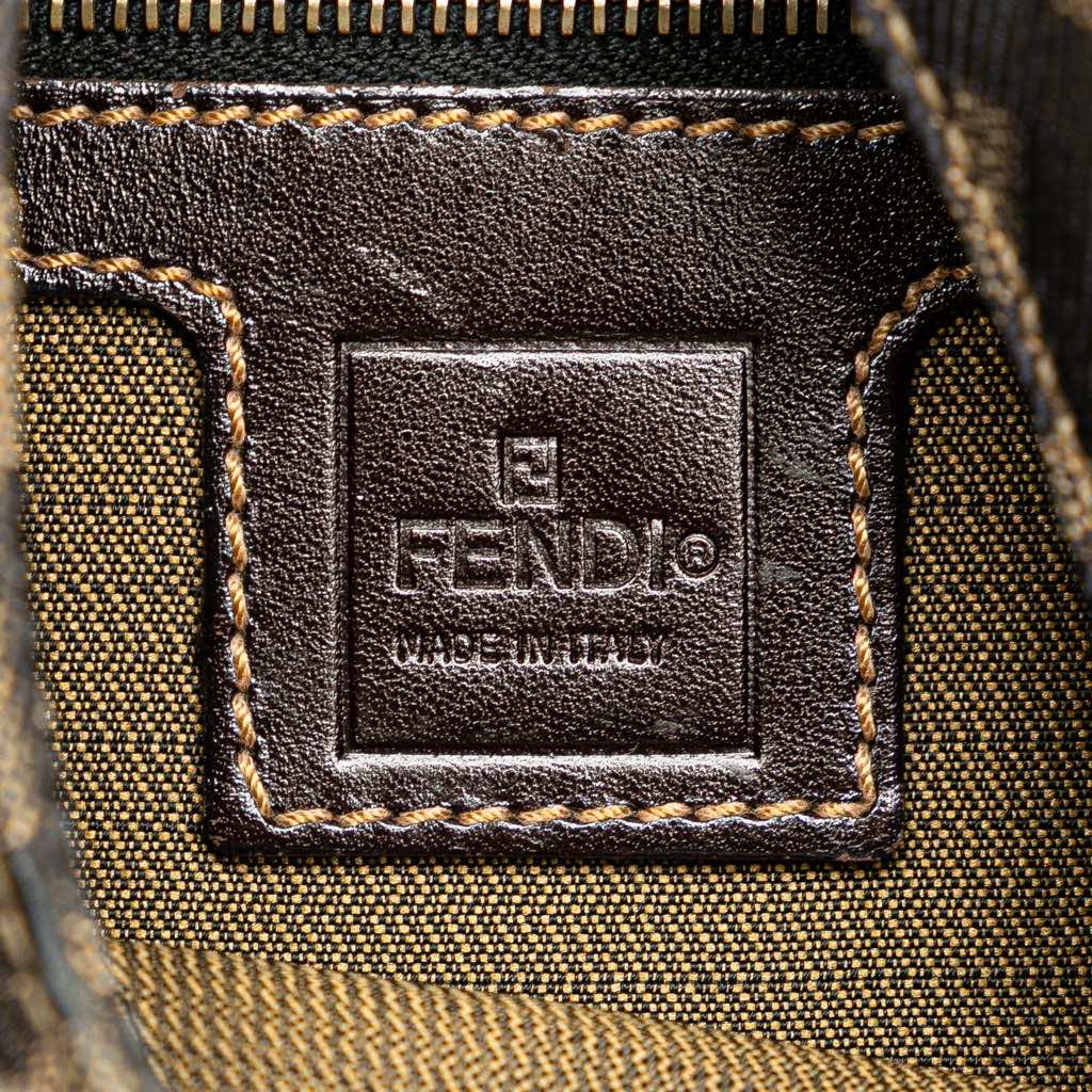 Fendi Zucca Canvas Shoulder Bag - 5