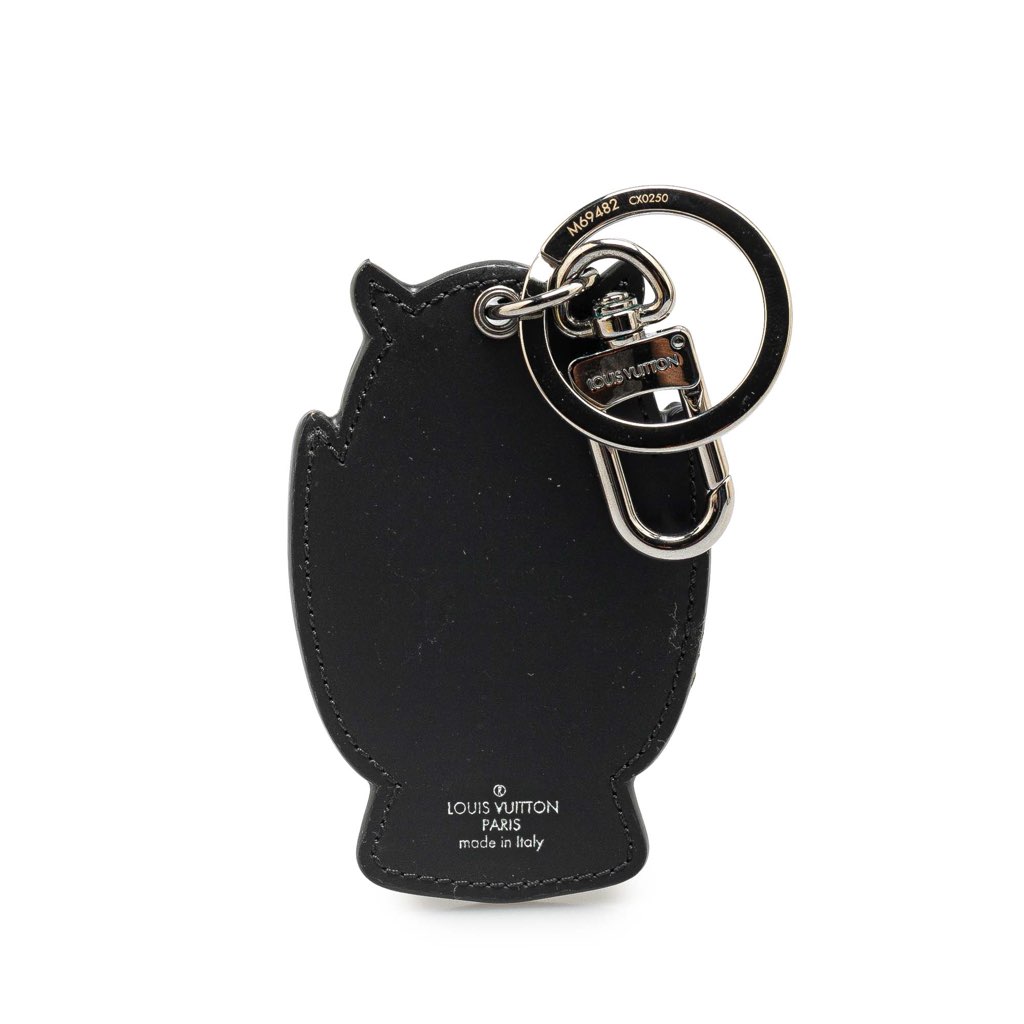 Louis Vuitton Monogram Eclipse Owl Key Holder and Bag Charm - 2