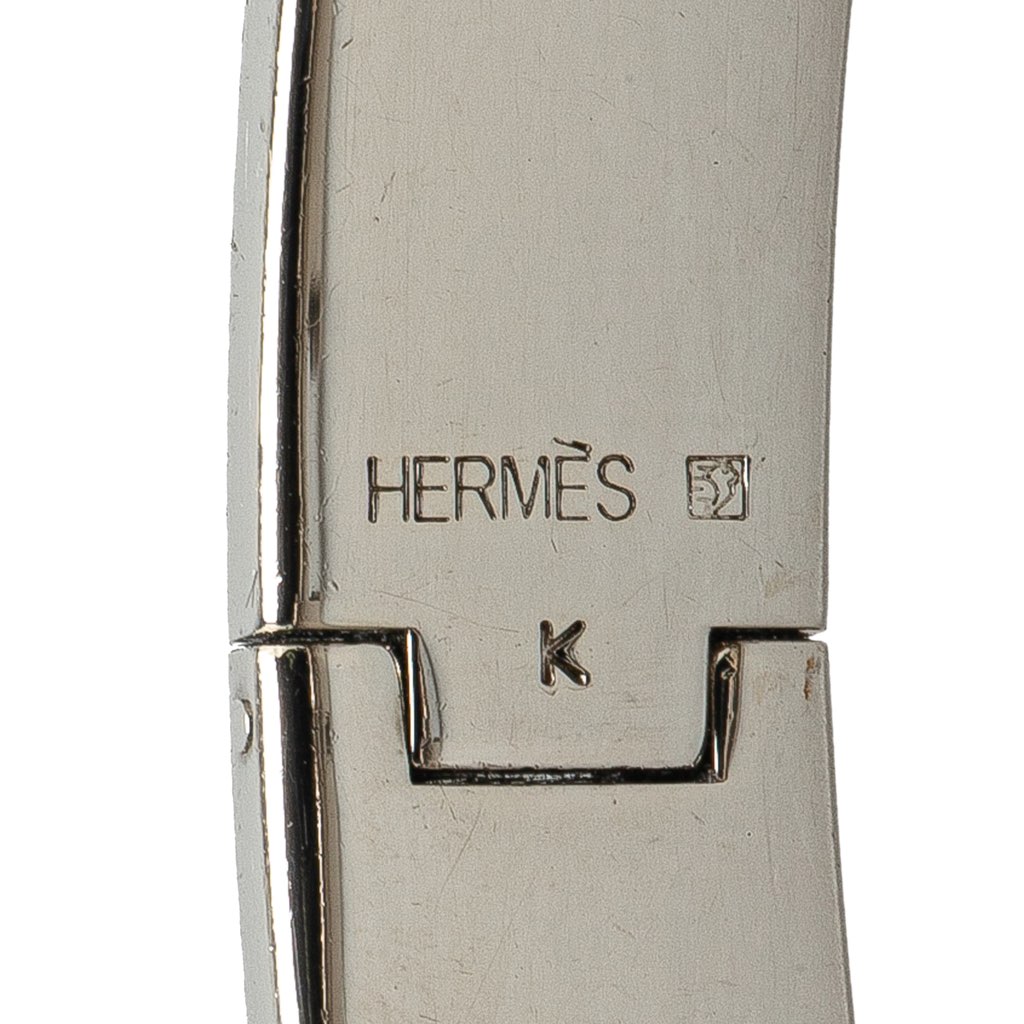 Hermès Narrow Enamel Clic H Bracelet PM - 4