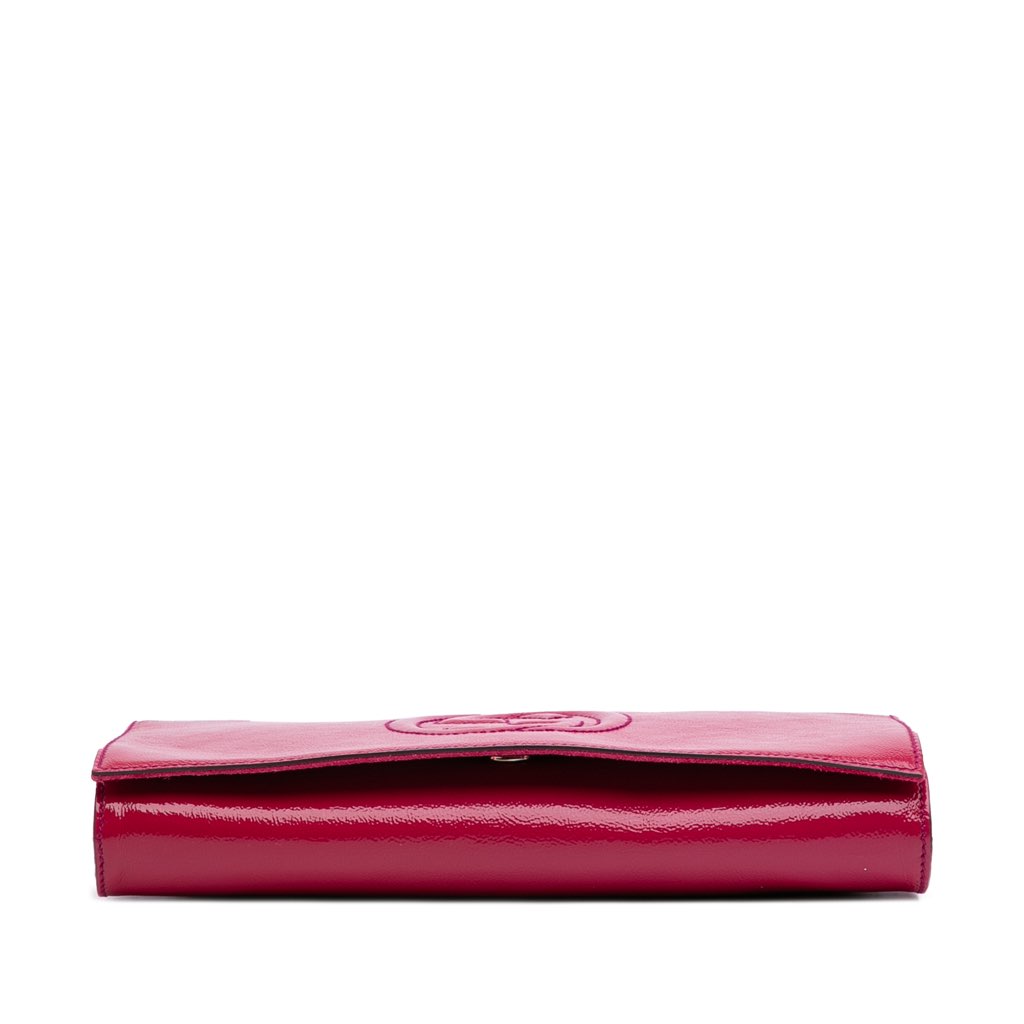 Gucci Soft Patent Soho Disco Clutch - Image 6