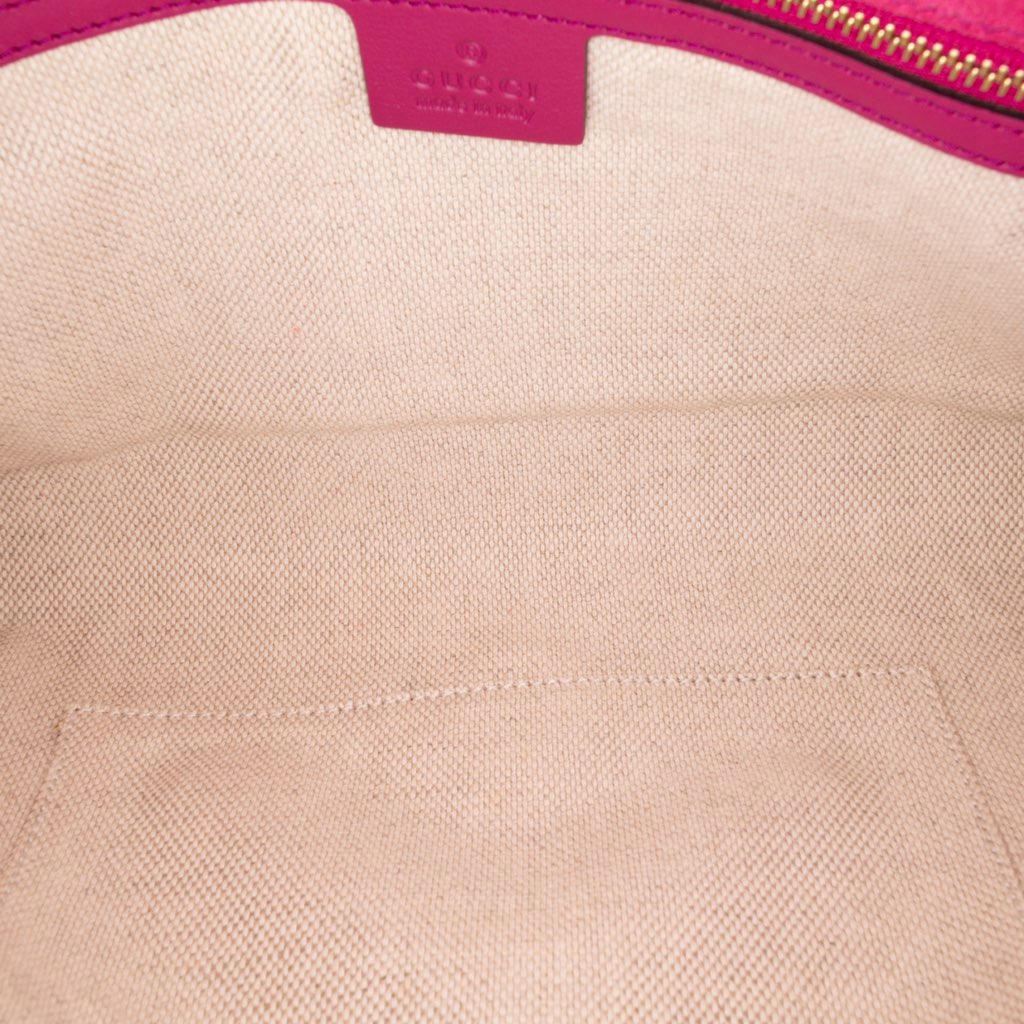 Gucci Soft Patent Soho Disco Clutch - 4