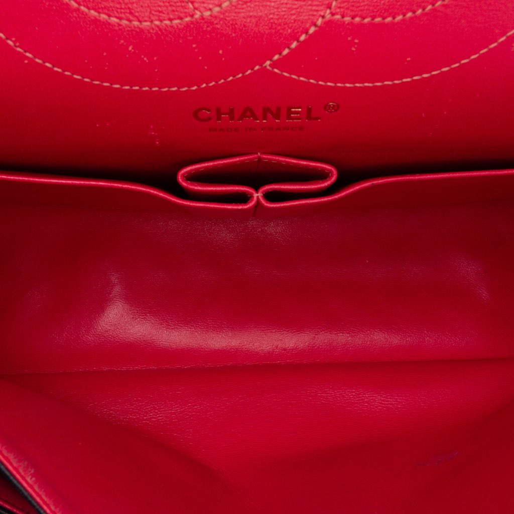 Chanel Reissue 2.55 Chevron Sheepskin Double Flap 227 - 4