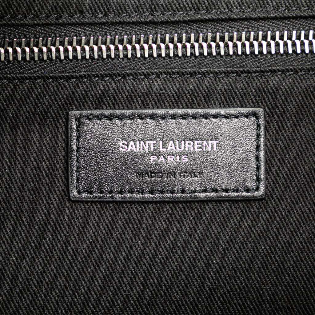 Saint Laurent Croc Embossed Calfskin Sac De Jour Backpack - 5