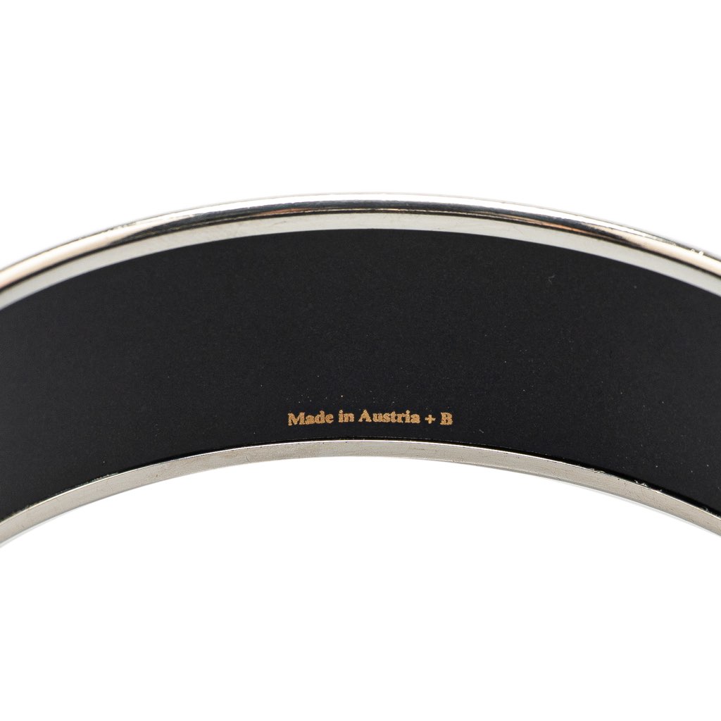 Hermès Wide Carriage Enamel Bangle 65 - 5