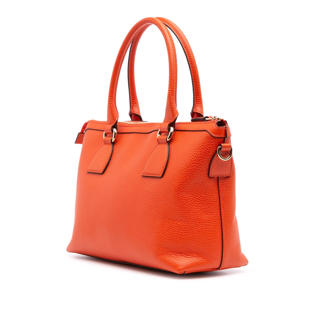 Gucci Leather Charmy Satchel - 2