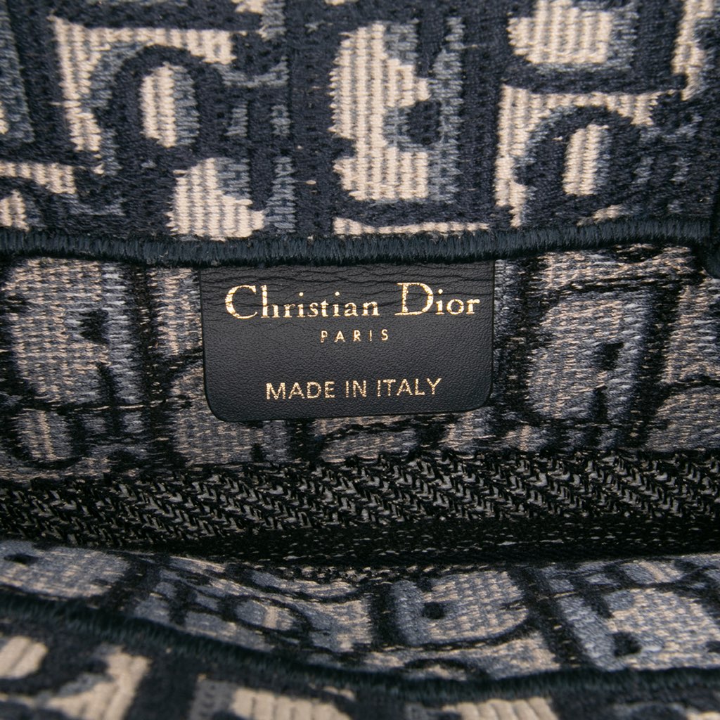 Dior Small Oblique Canvas Book Tote - Side view