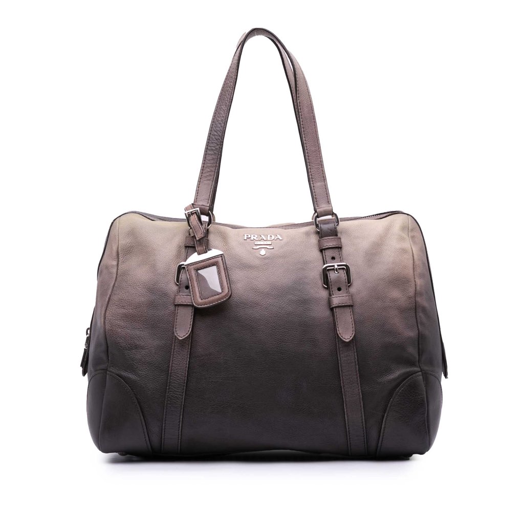 Prada Glace Calf Sfumato Shoulder Bag