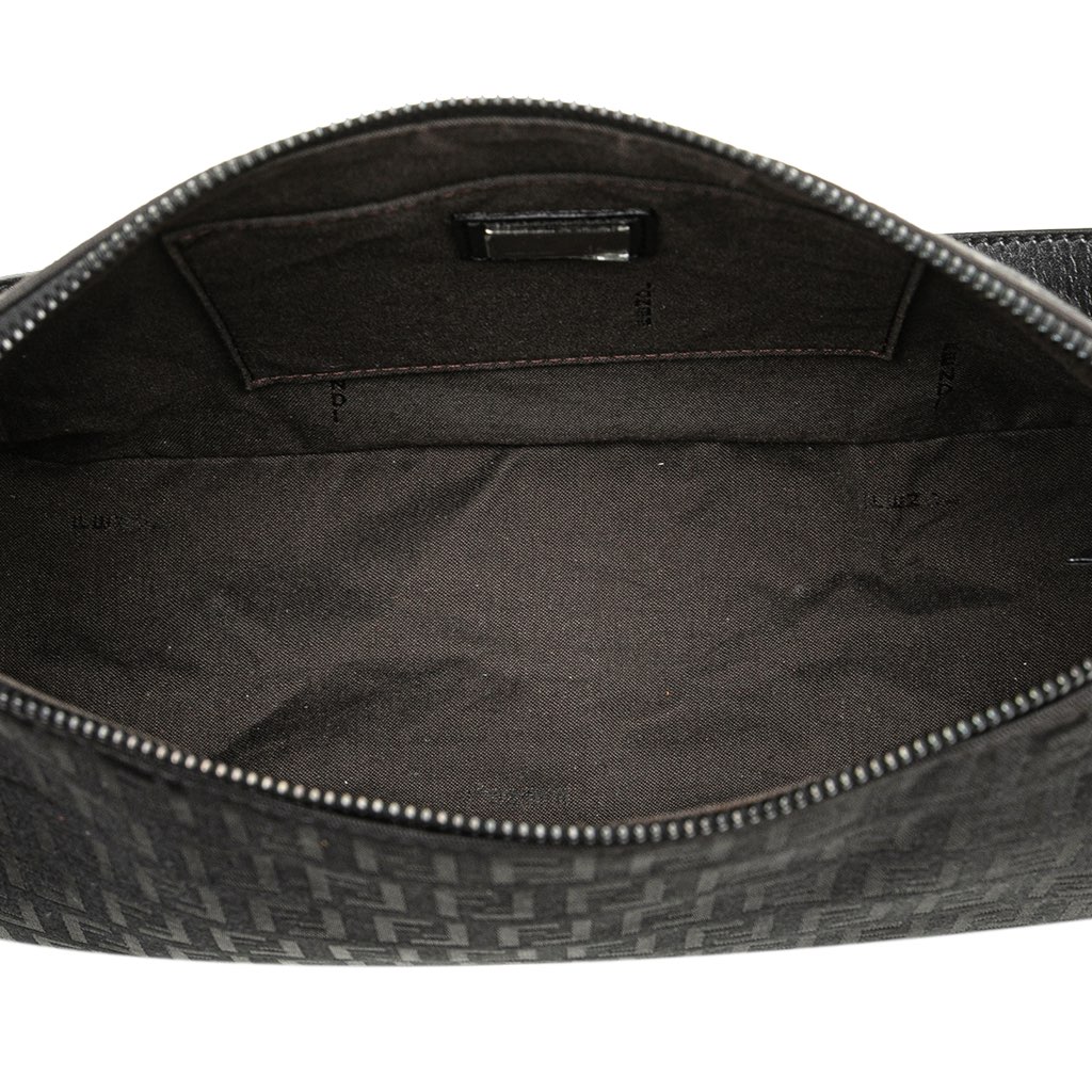 Fendi Zucchino Canvas Pochette - 4