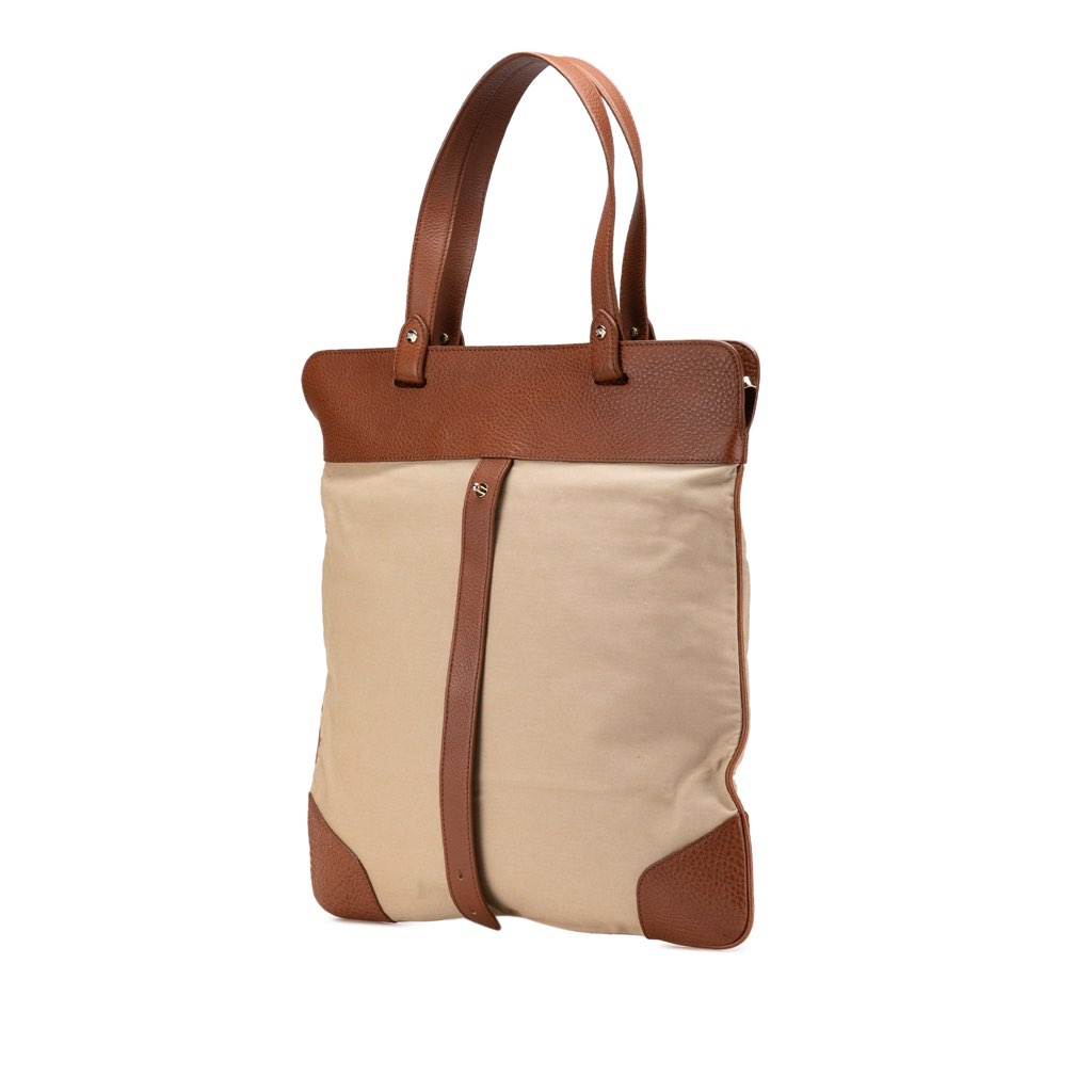 Burberry Canvas Stowell Roll Up Tote - 2
