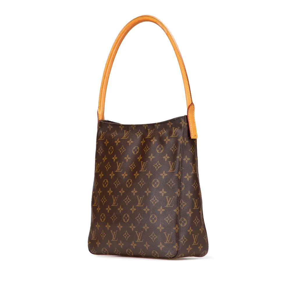 Louis Vuitton Monogram Looping GM Brown Canvas Very good - Back View