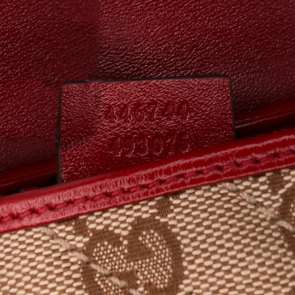 Gucci Mini GG Marmont Matelasse Canvas Flap Crossbody - 5