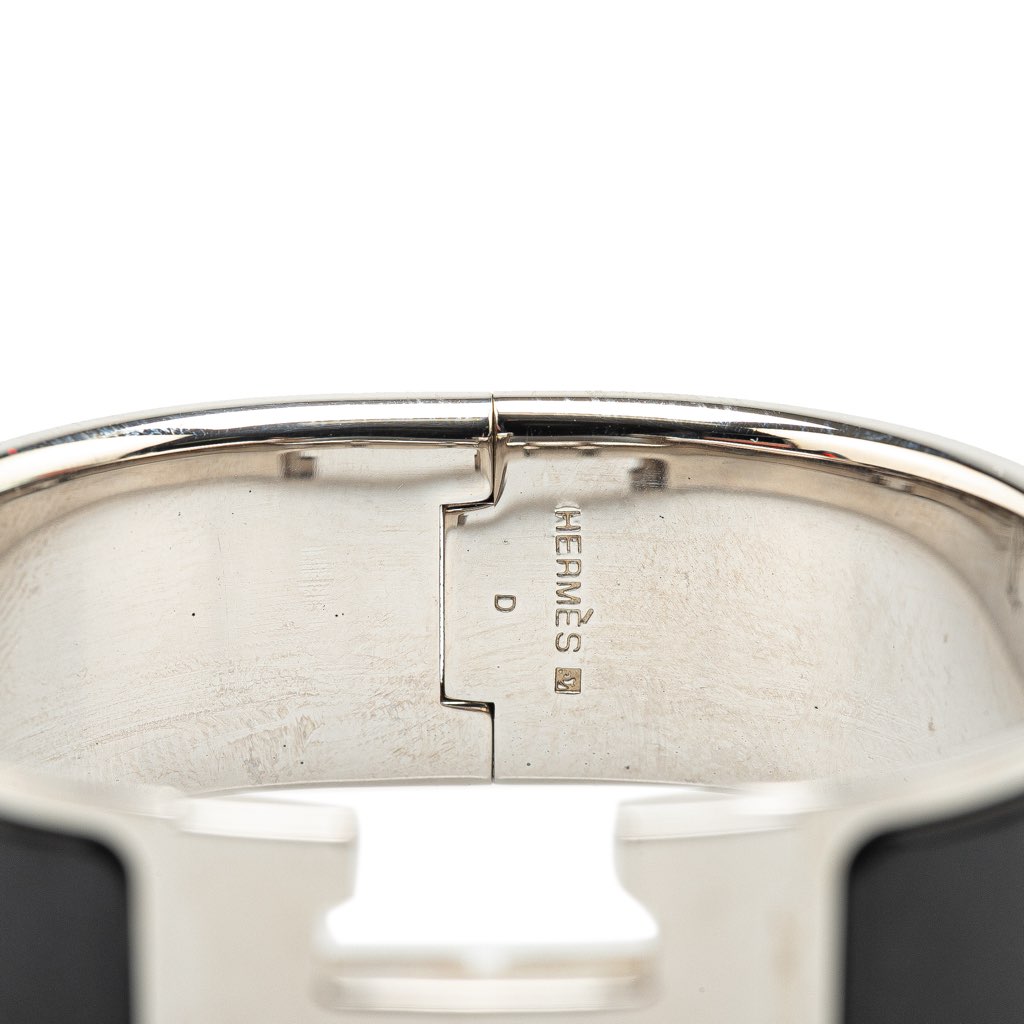 Hermès Wide Enamel Clic Clac H Bracelet PM - 4