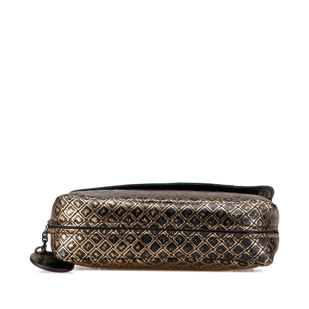 Bottega Veneta Intrecciomirage Butterfly Charm Chain Flap - 3