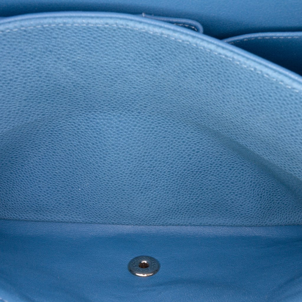 Chanel Jumbo Classic Caviar Double Flap - Side view