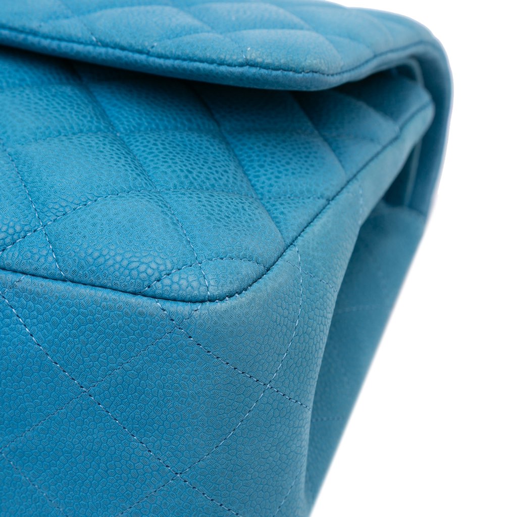 Chanel Jumbo Classic Caviar Double Flap - Image 10