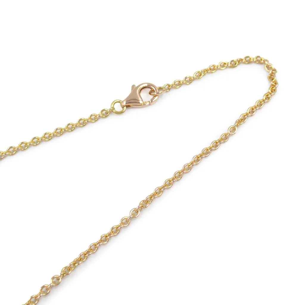 Cartier 18K Rose Gold Baby Love Necklace Pink Rose Gold Good - Box View