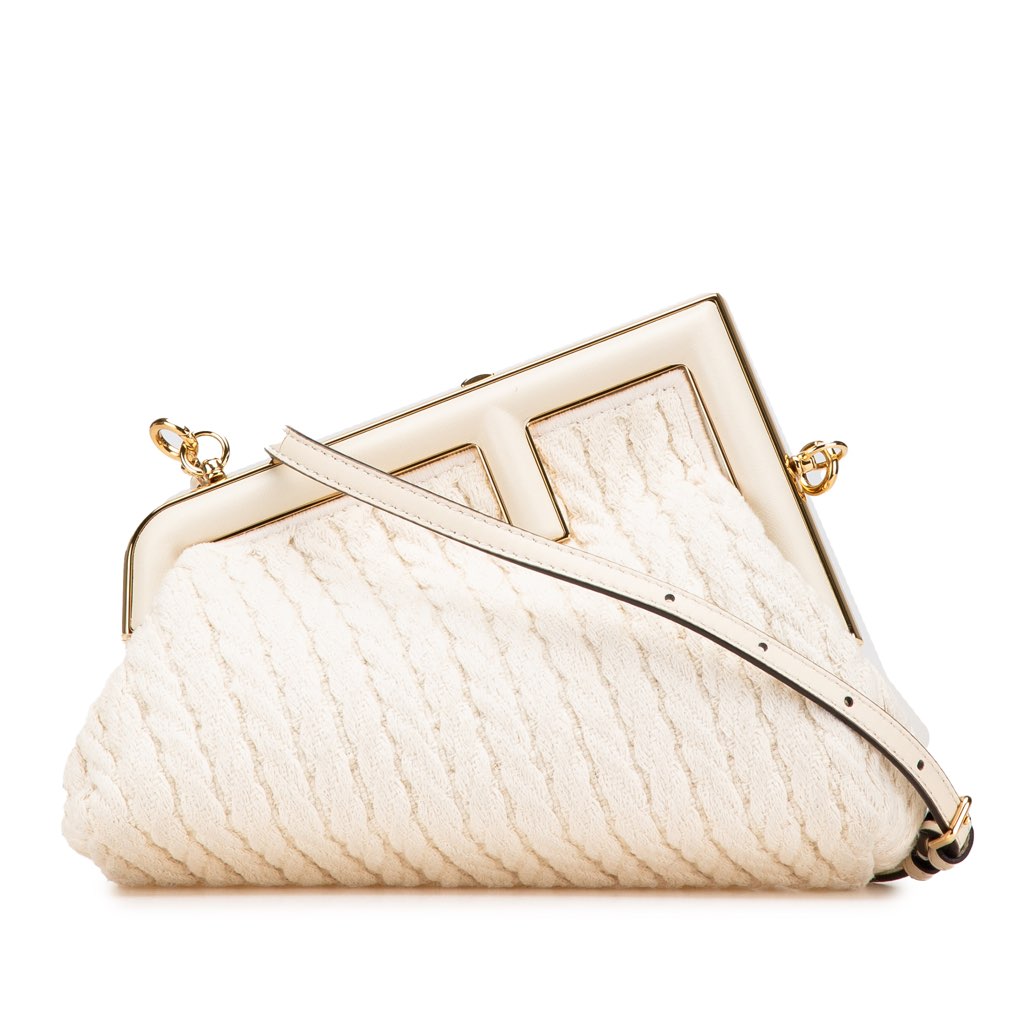 Fendi Small Knit Fendi First Crossbody