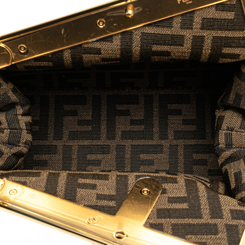 Fendi Small Knit Fendi First Crossbody - 4