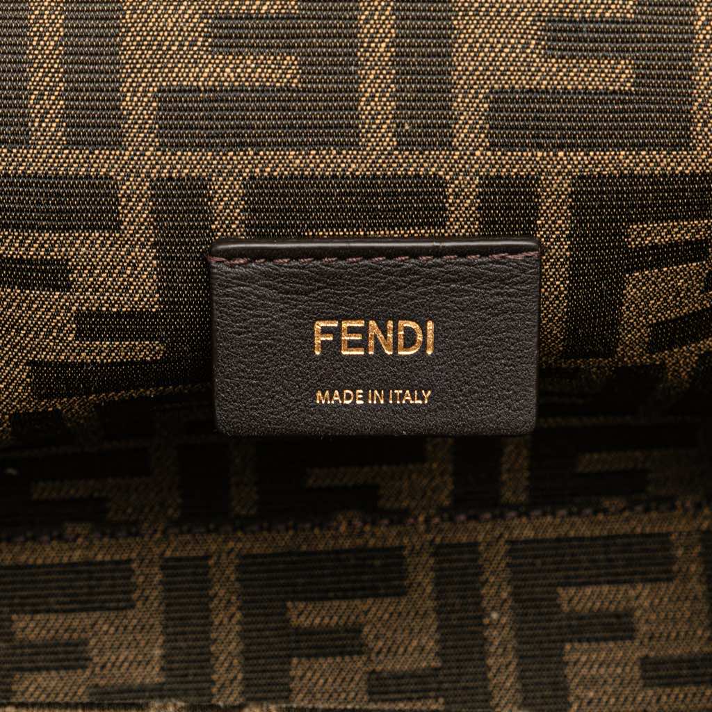 Fendi Small Knit Fendi First Crossbody - Side view