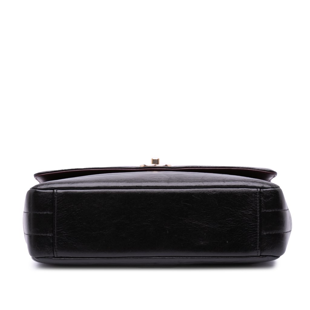 Chanel Chevron Shiny Lambskin Miroir Flap - 3